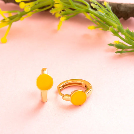 Plumvera World’s Enamel Fashion Hoop Earrings Collection