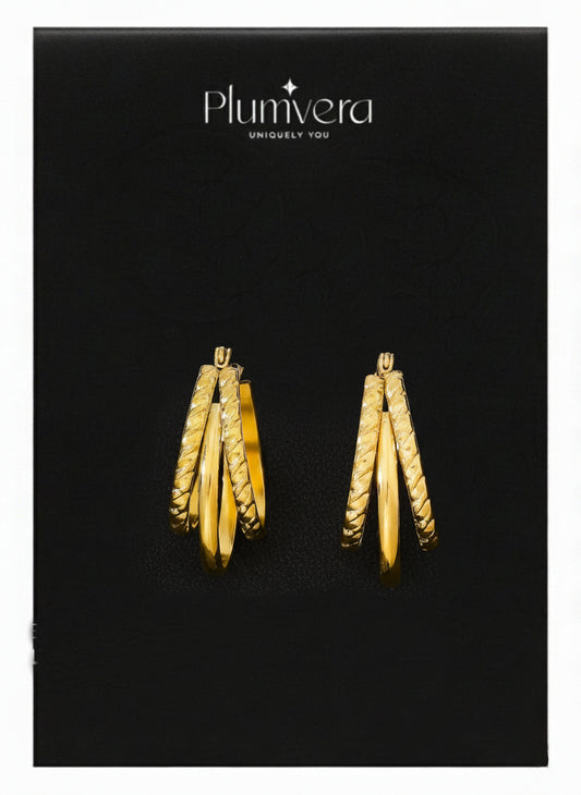 Plumvera Stainless Steel Earring
