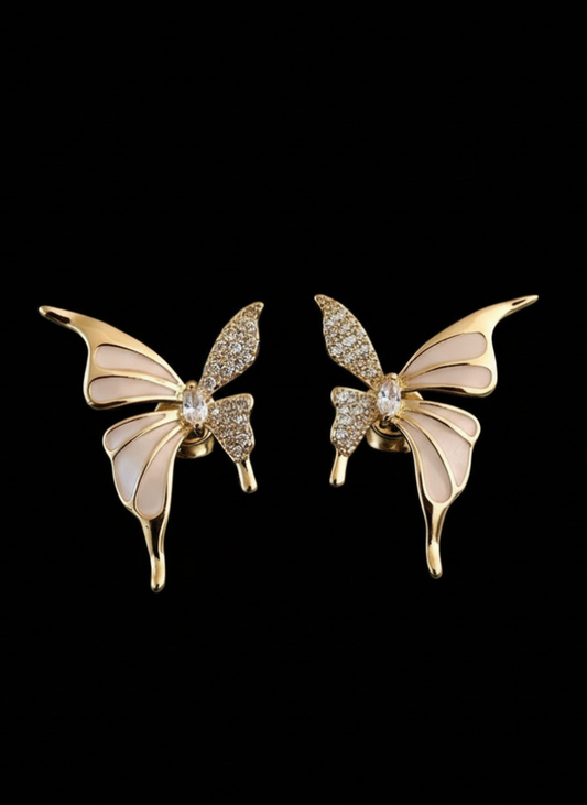 Plumvera World Butterfly Blossom Earrings