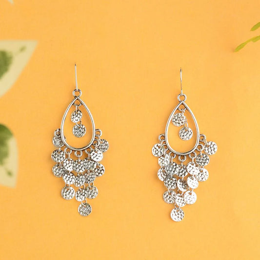 Plumvera Stylish Hanging Charms Antique Earrings