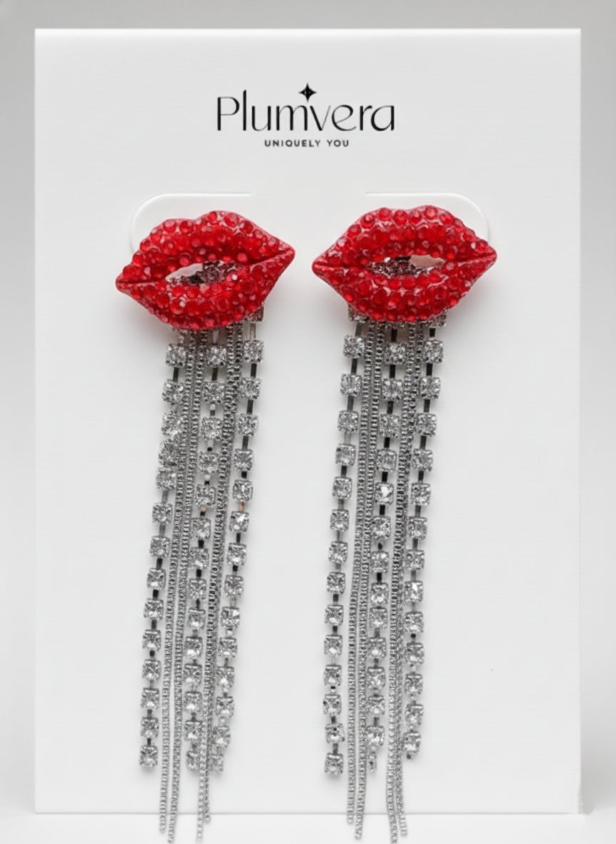 Plumvera Pout & Strings Earrings