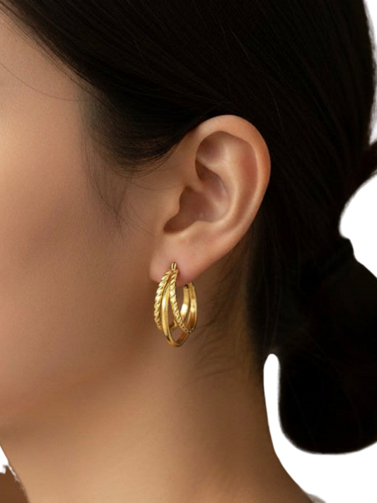 Plumvera Stainless Steel Earring