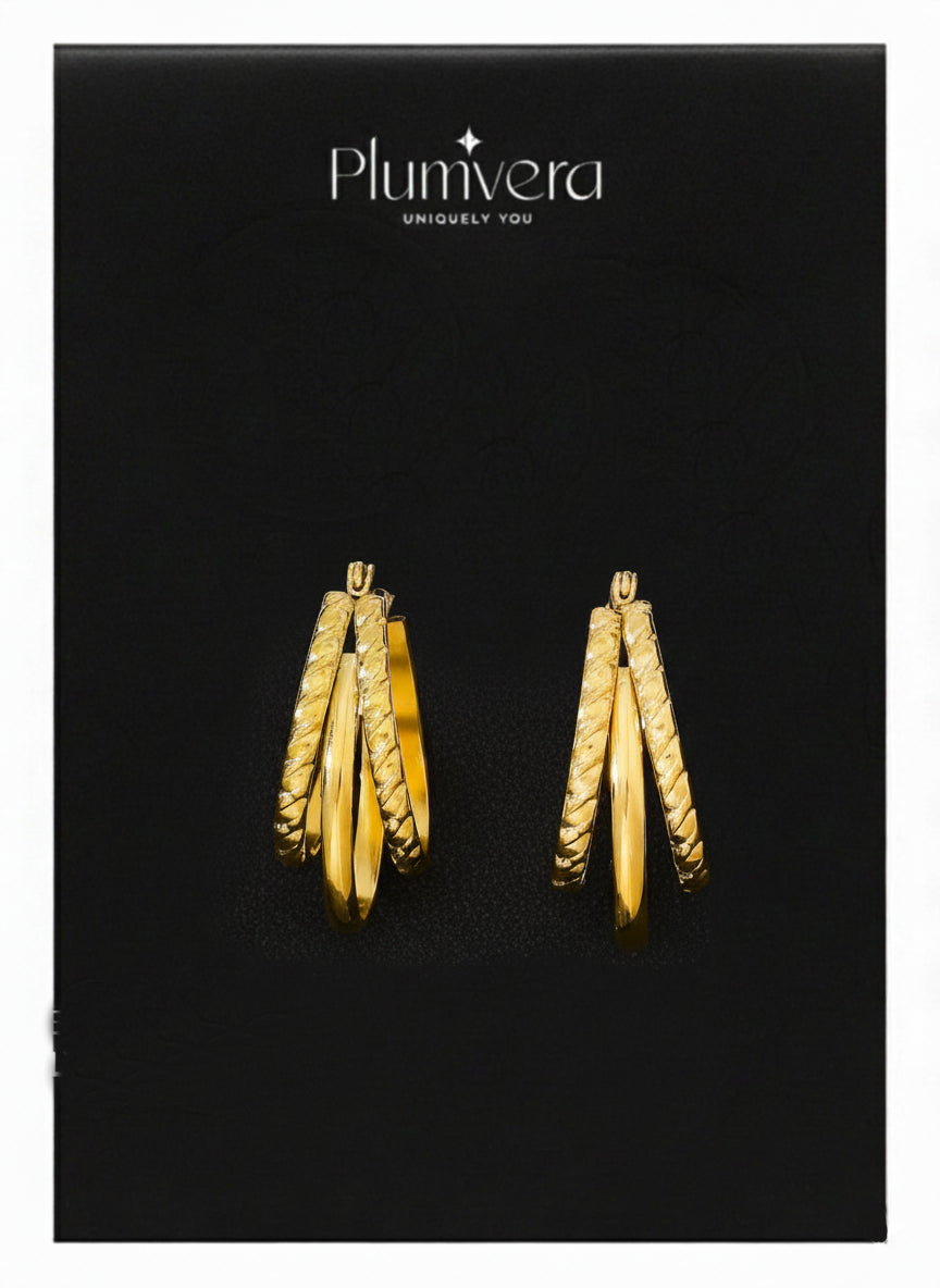 Plumvera Stainless Steel Earring