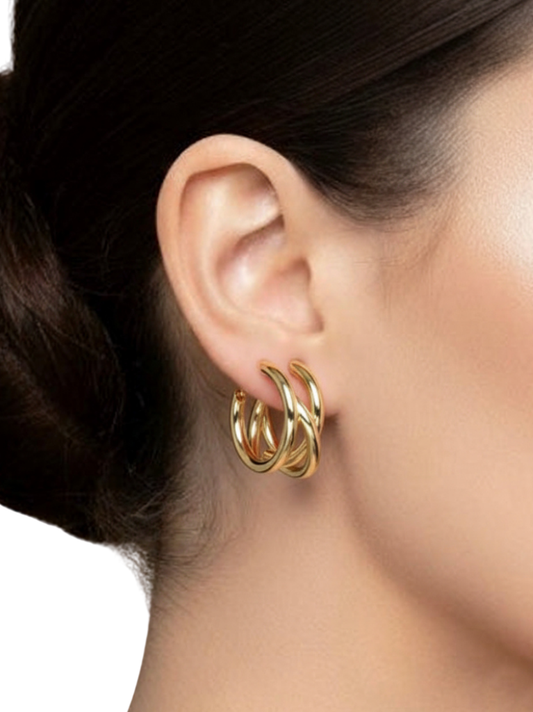 Plumvera Call It A Hoop Earrings