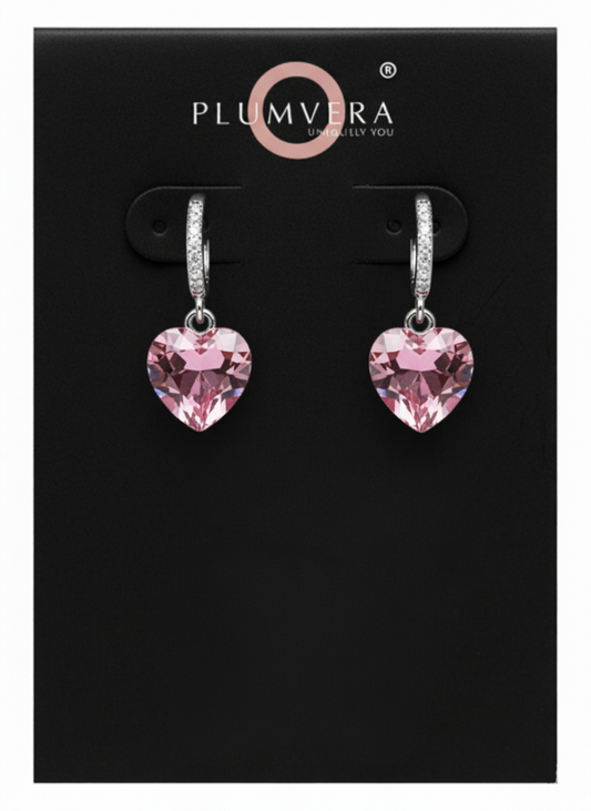 Plumvera World Cherish Hoops Earrings
