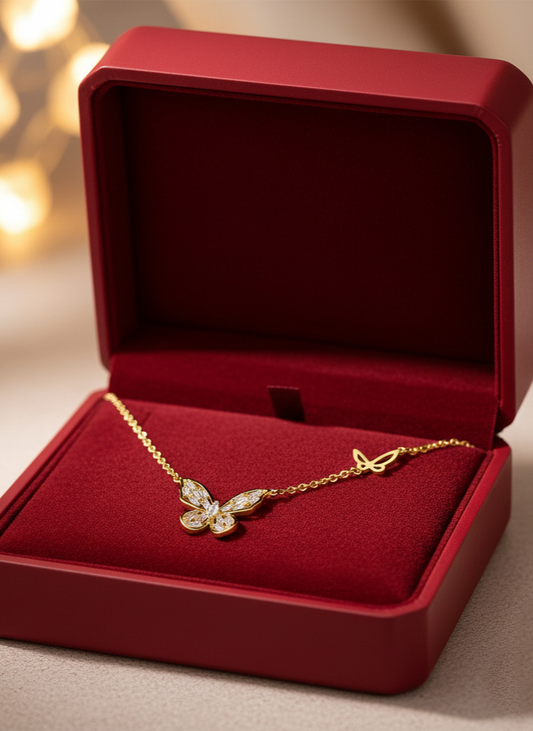 Plumvera World Wings of Elegance Necklace