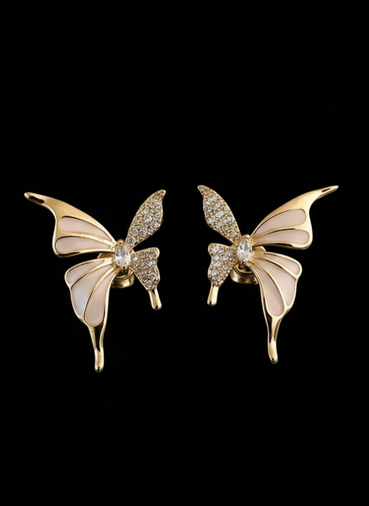 Plumvera World Butterfly Blossom Earrings