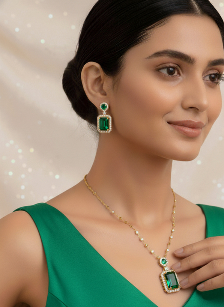 Plumvera World Twinkle Glow Bling Necklace