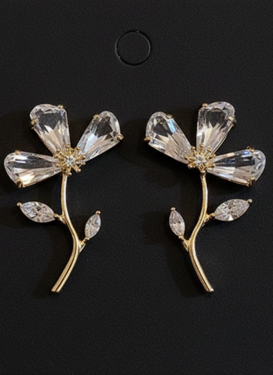 Plumvera World Starry Bloom Earrings