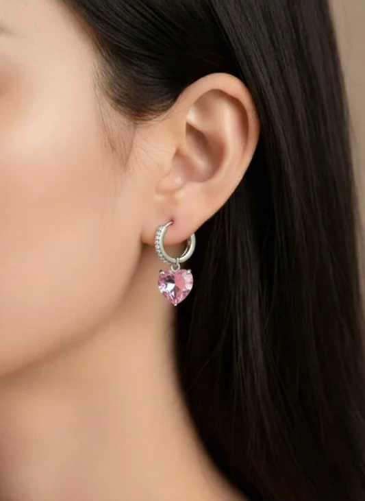 Plumvera World Cherish Hoops Earrings