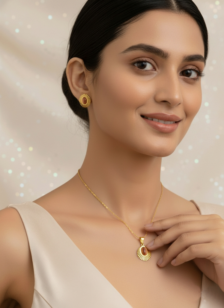 Plumvera Seashell Elegance Necklace