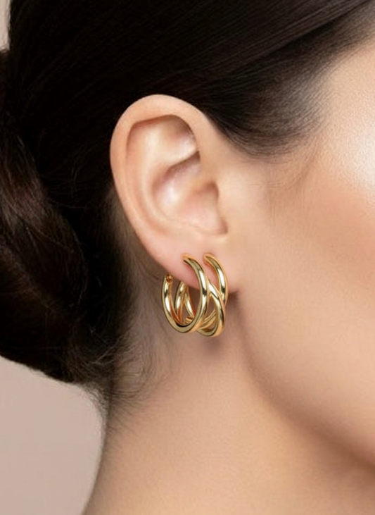 Plumvera Call It A Hoop Earrings