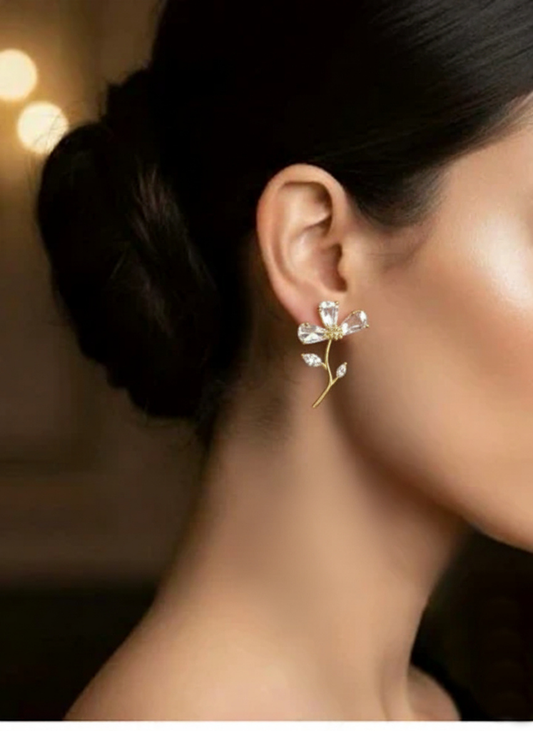 Plumvera World Starry Bloom Earrings