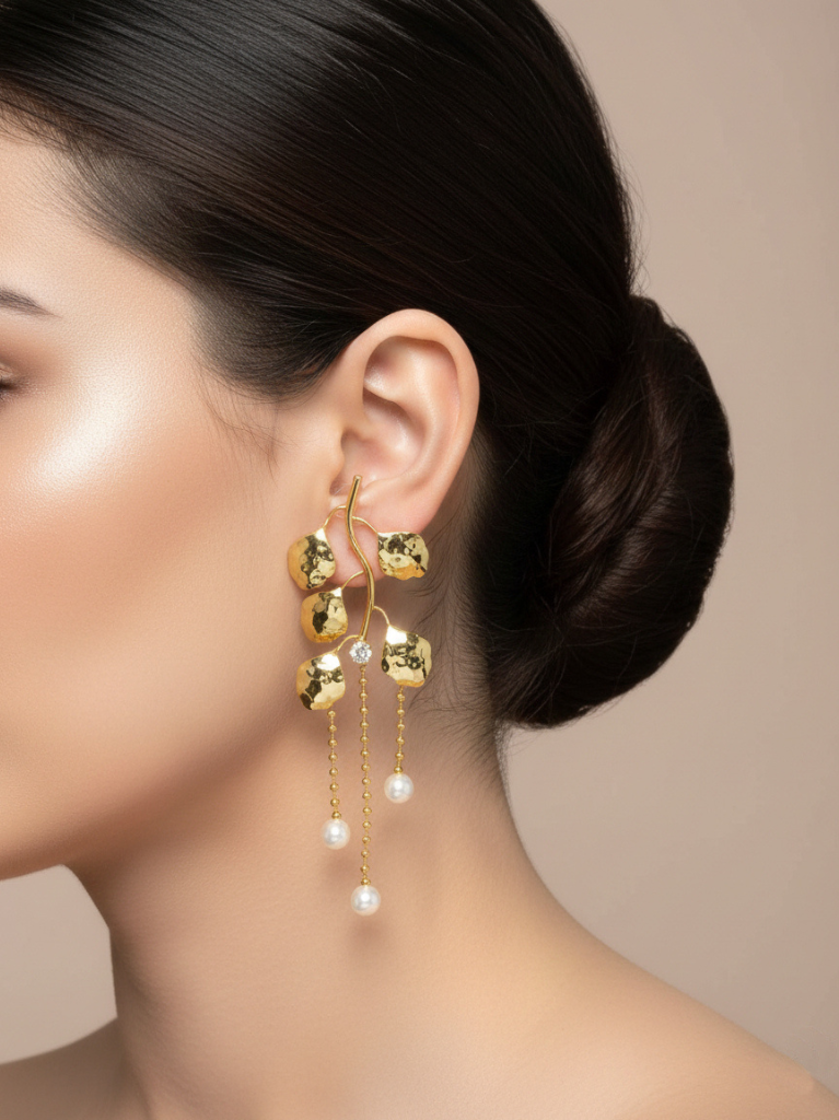 Plumvera Trendy Korean Earrings